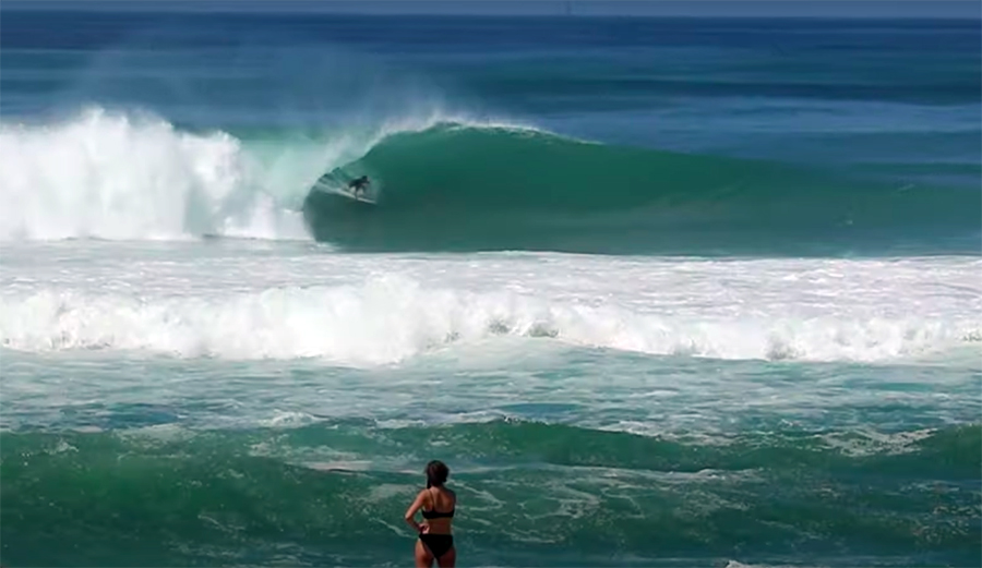 Hossegor Almost Never Lights Up in August; But It Did This Week