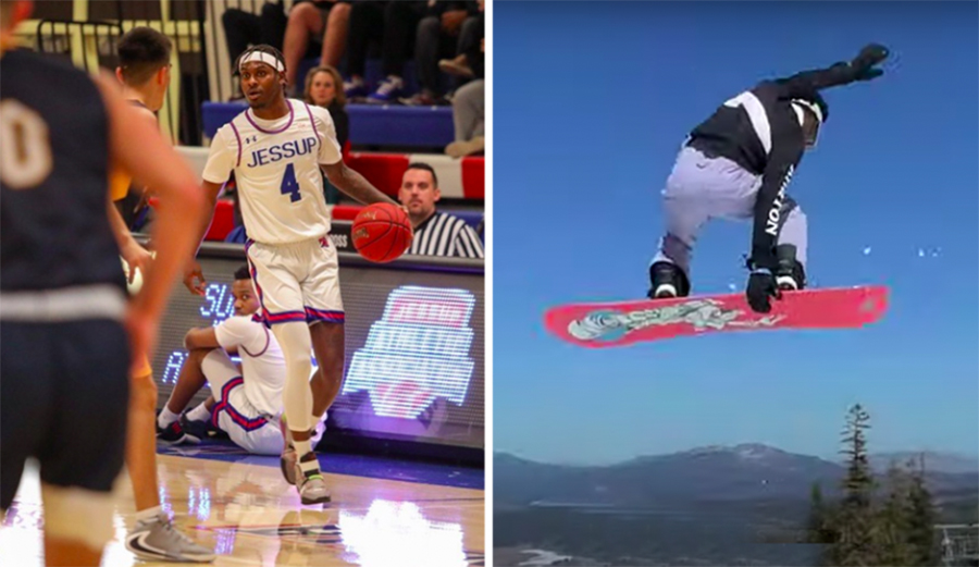 Luis Medearis Went From Playing College Basketball to Filming Snowboarding