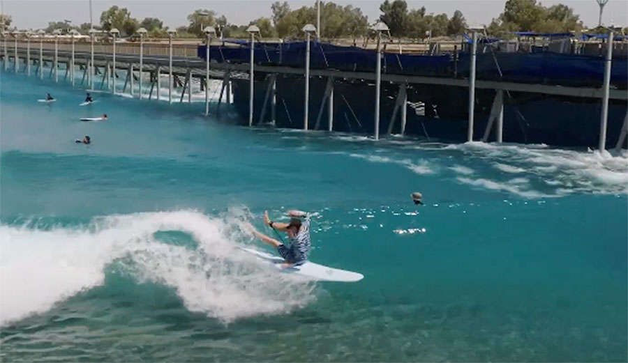 Jamie O'Brien at Surf Ranch