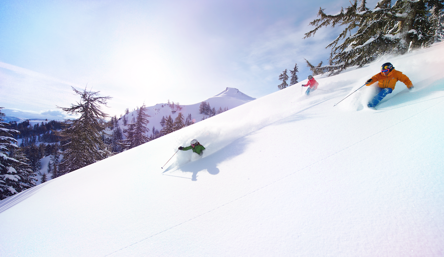 Powder at Sun Valley