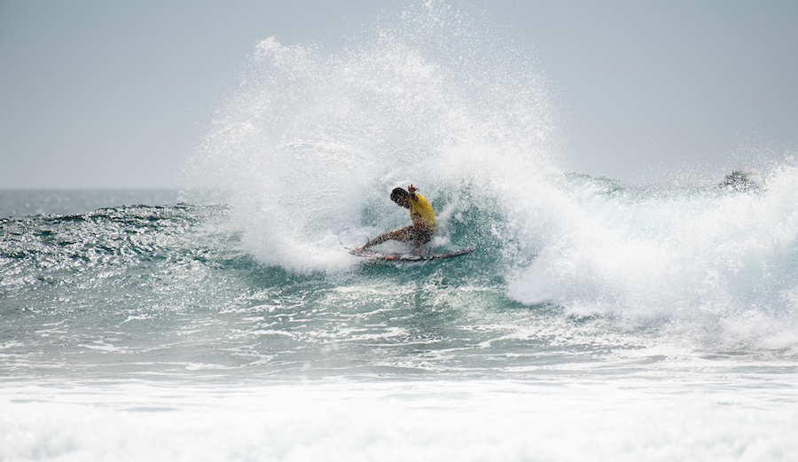 Filipe Toledo at the WSL Finals