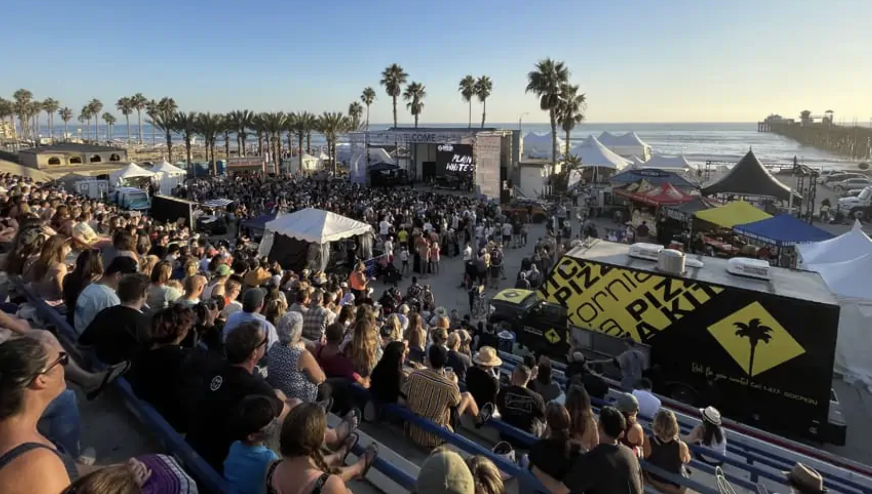 Plain White Tees play at the Super Girl Pro