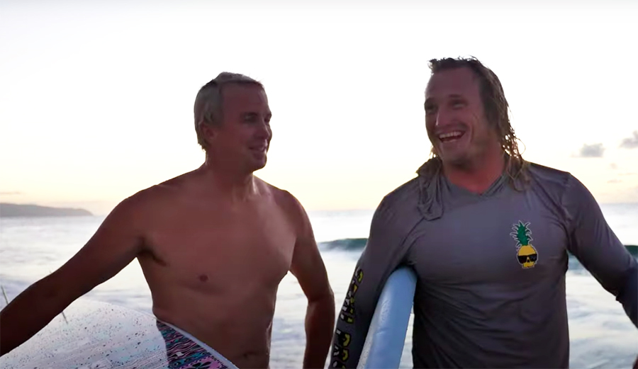 Watch Ben Gravy Surf New Jersey, California, and Hawaii in a Single Day