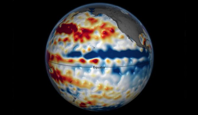 La Niña conditions