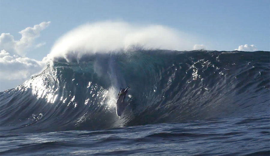 Lachie Rombouts surfing in Australia