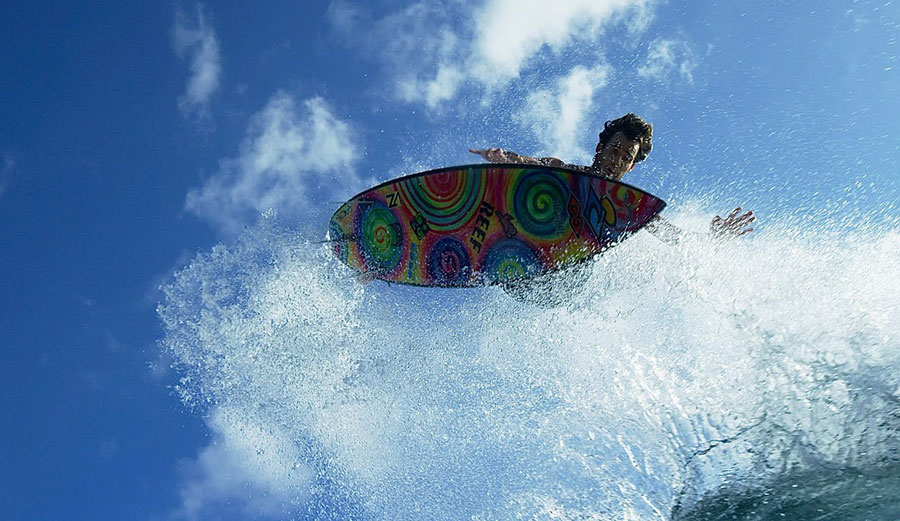 Mason Ho surfing Lakey Peak