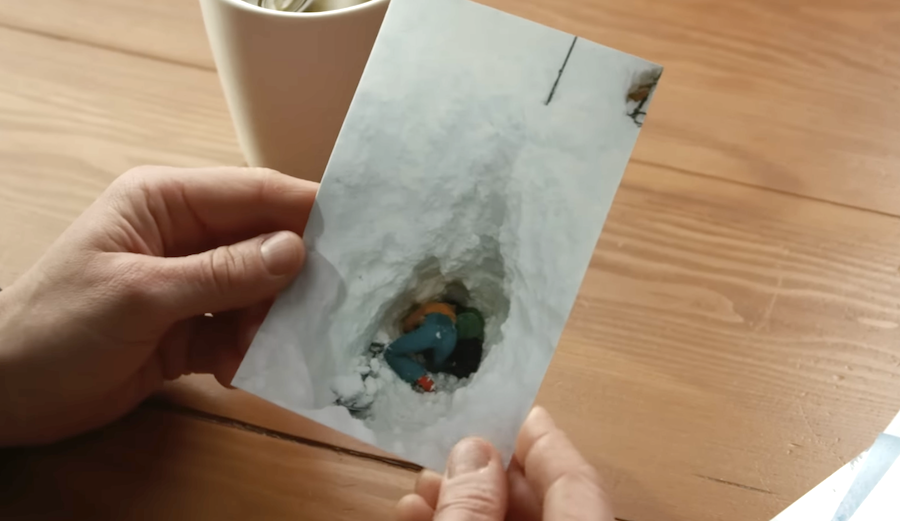 four-meter deep burial