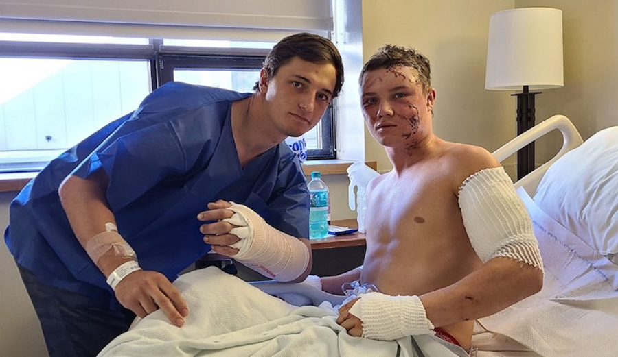 Two College Wrestlers Recount Terrifying Story of Grizzly Bear Attack