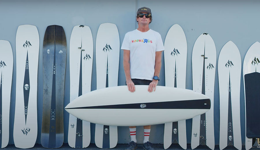 Christ Christenson surf series snowboards