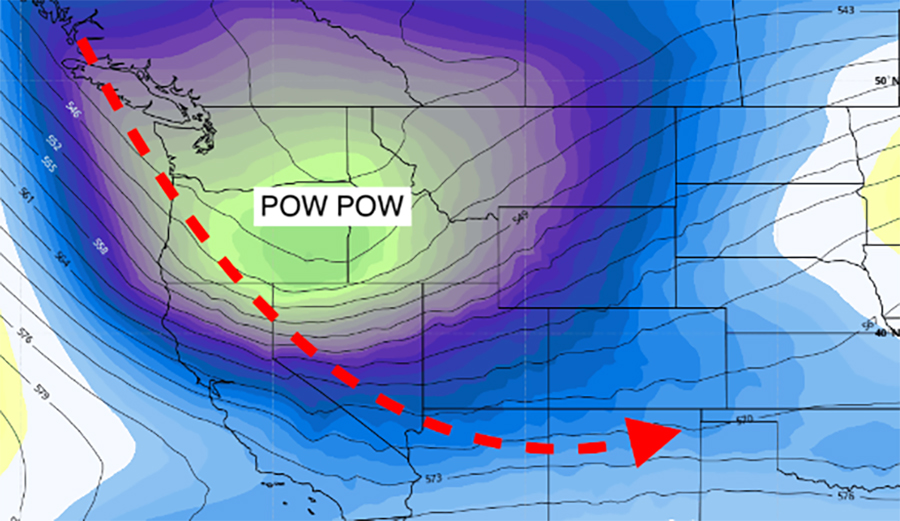 Powder in the Forecast: Parts of West Could See More Than a Foot of Snow This Week
