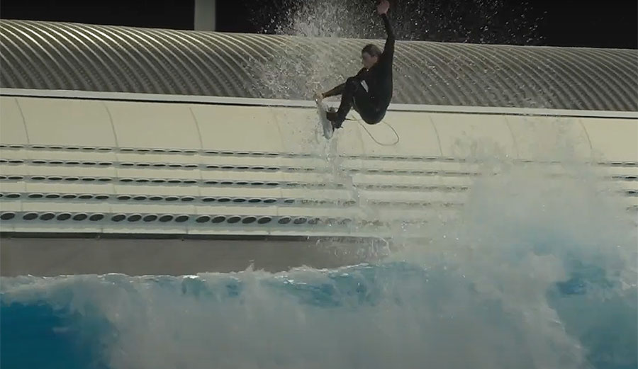 Leo Fioravanti surfing at Alaia Bay