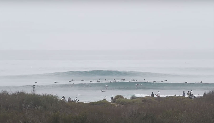 surfing at Lowers
