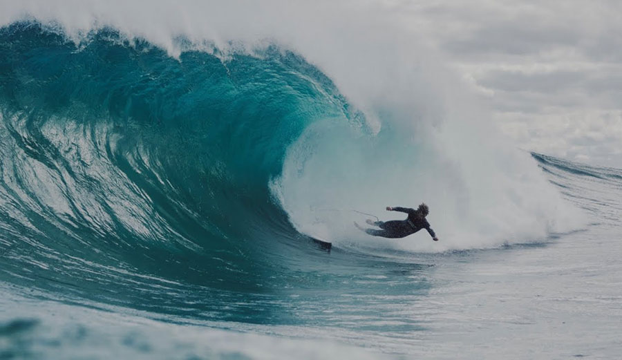 Nathan Florence surfing The Box