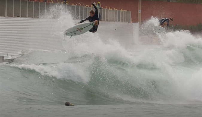 wave pool in Brazil