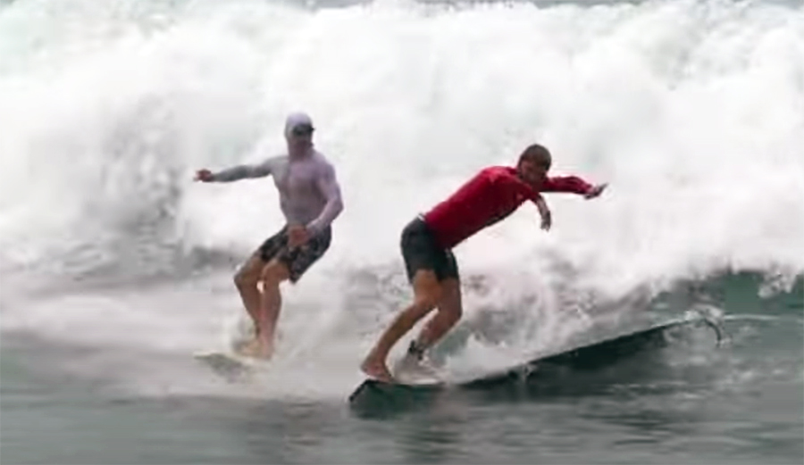 I'll Bet Two Plates of Nasi Goreng You Don't Surf Better Than These Bali Tourists