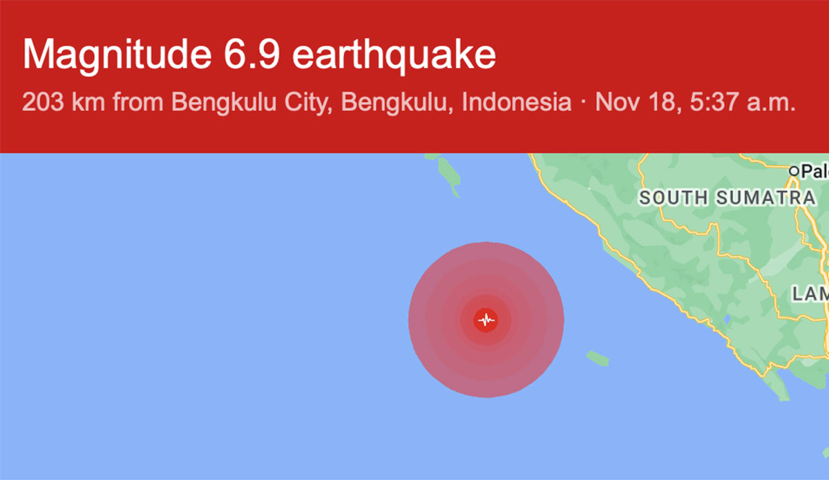 Indonesia earthquake
