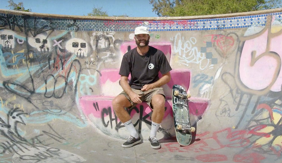 Ivan Florence in North Shore skatepark