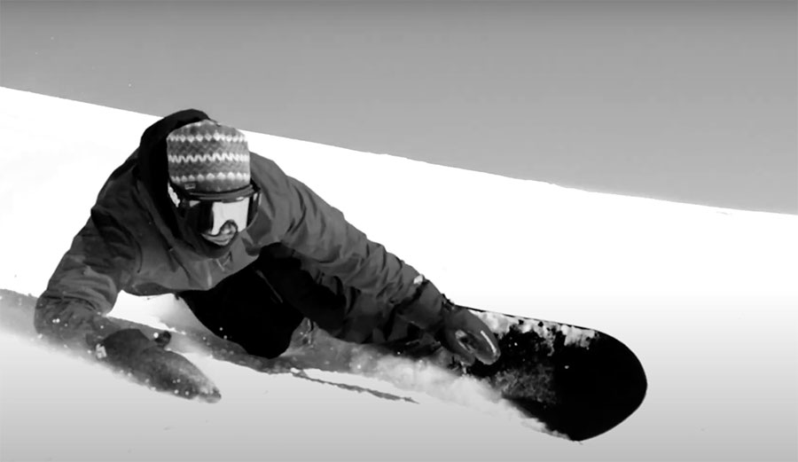 Korua café racer snowboard