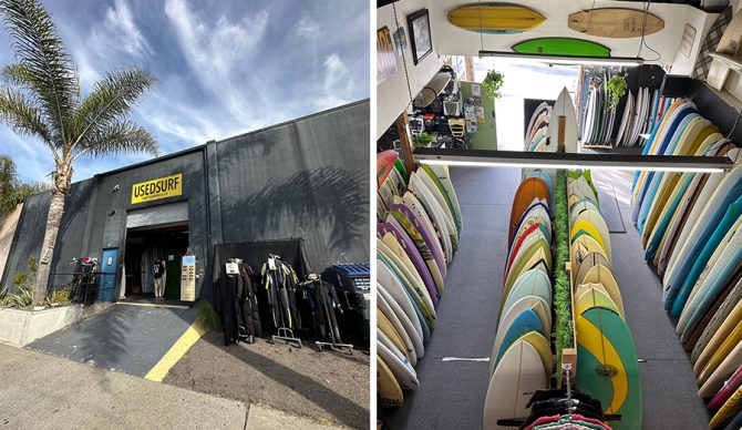 San Clemente’s USED SURF Shop Is Core to What Surfing Should Be