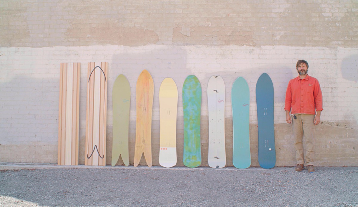 Darrick Rasmussen Snowboard Shaper
