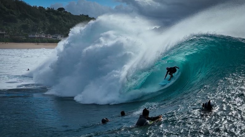 Jamie O'Brien Opening Day at Pipeline
