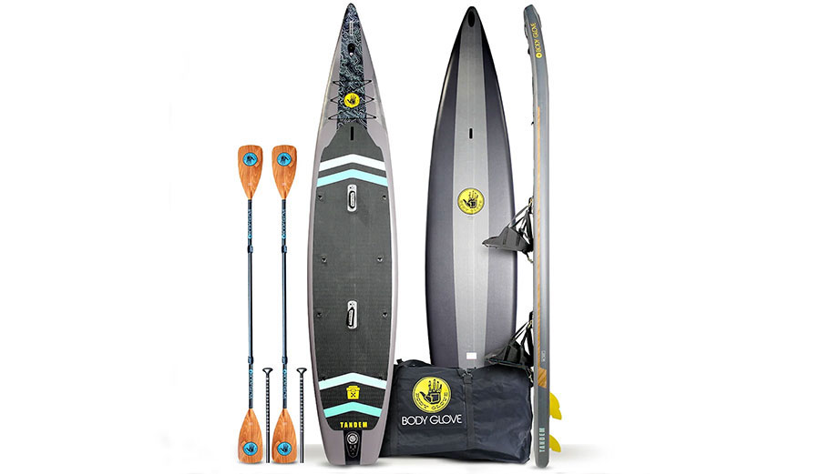 The boards recalled are the Body Glove Tandem Inflatable Stand Up Paddle Board, ULI Inventor Inflatable Paddle Board, ULI Zettian Inflatable Supyak and ULI Lila Inflatable Supyak. Image: Surf 9