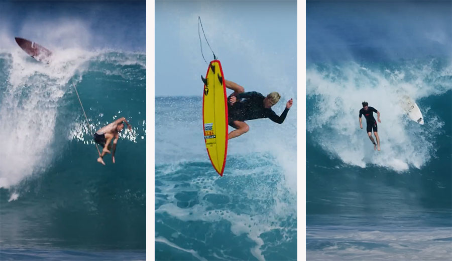John John Florence board testing
