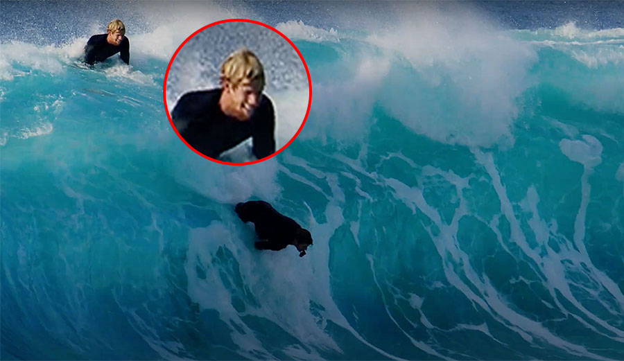 John John florence sandbar surfing