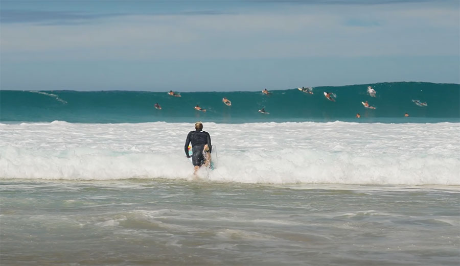 Jamie O'Brien surfing Rockpiles