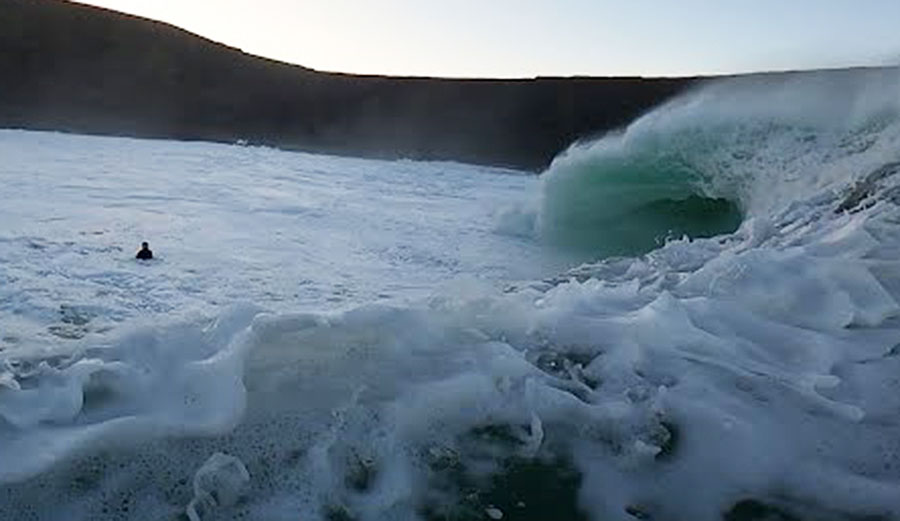 Nathan Florence surfing Riley's