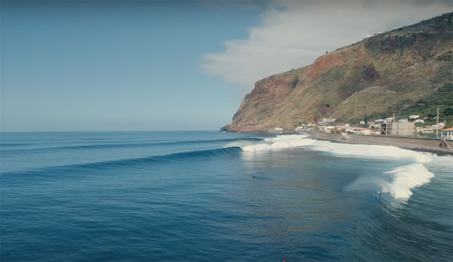 Madeira Island nic von rupp surfing