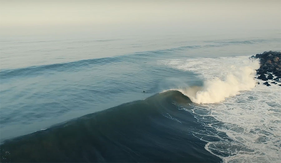 nic von rupp surfing Porto, Portugal