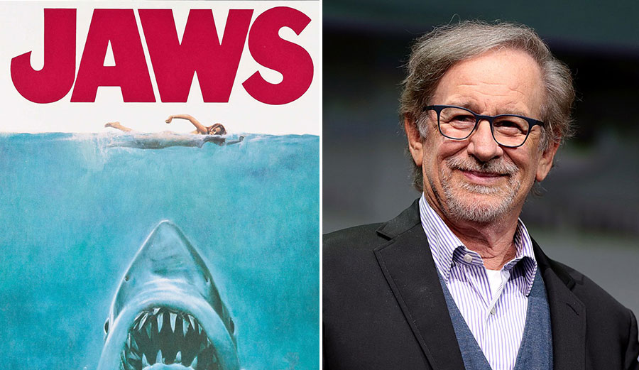 Steven Spielberg and Jaws