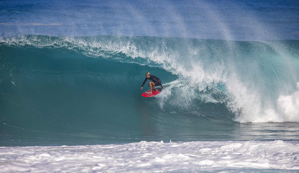 A John John Florence Super Session at Log Cabins in Photos