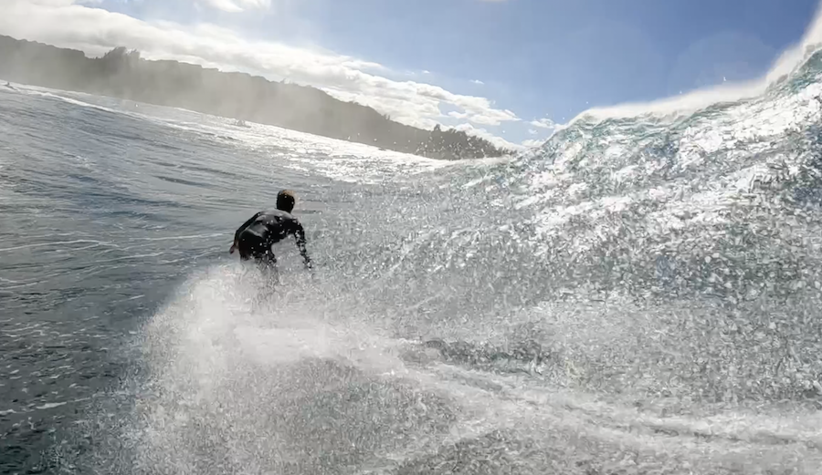 Kai Lenny at Jaws