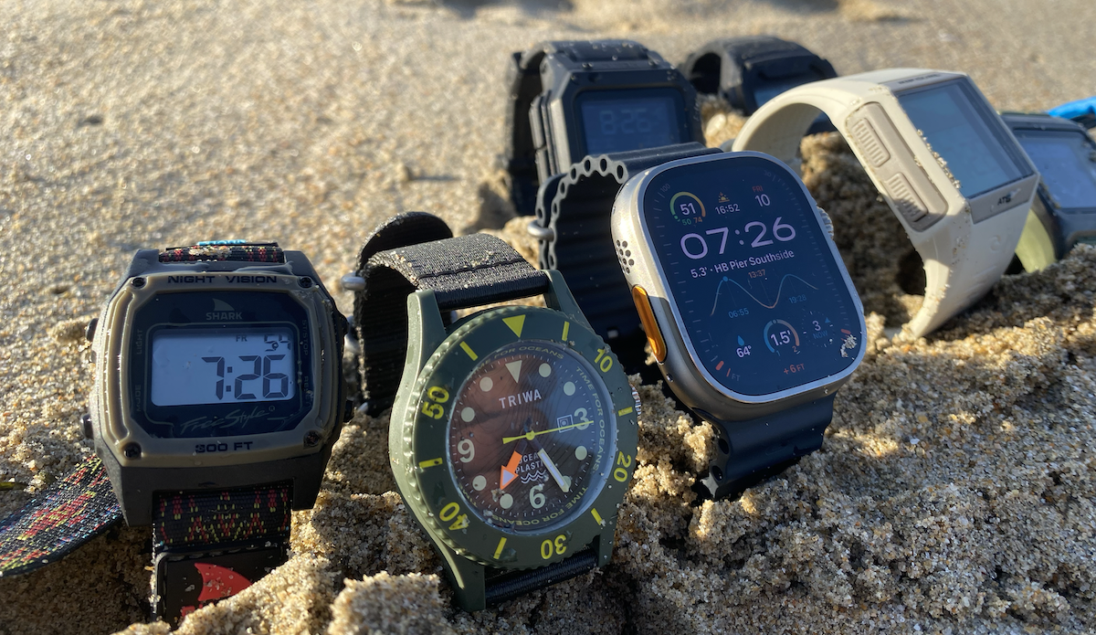 best surf watches on the sand during testing