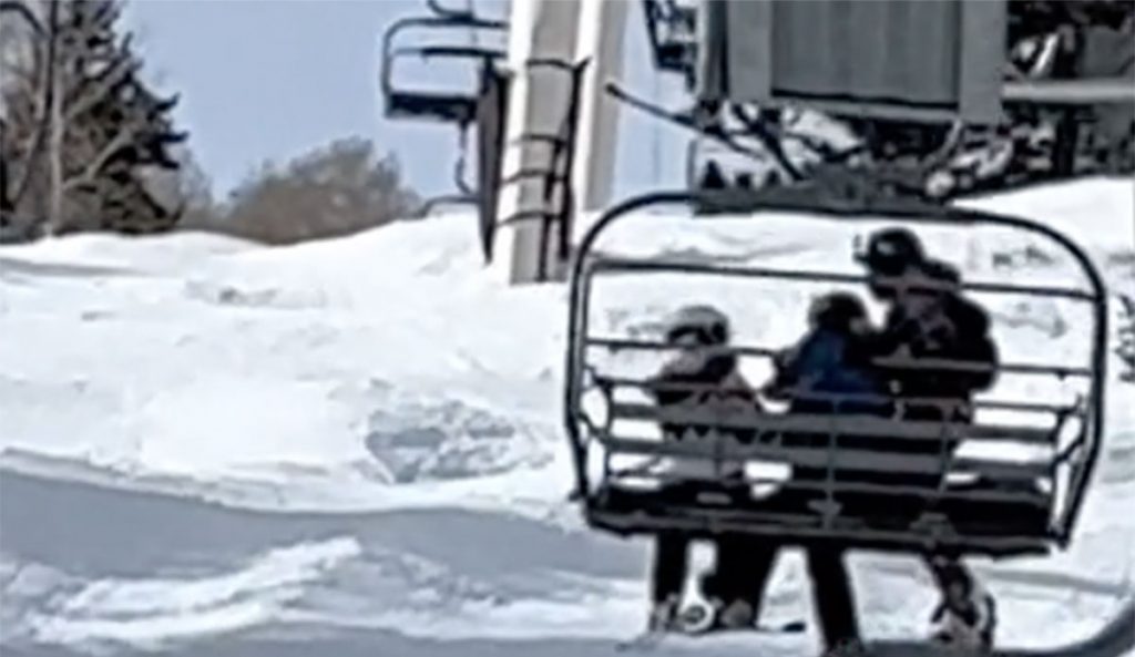 Chairlift fight at Park City Mountain Resort