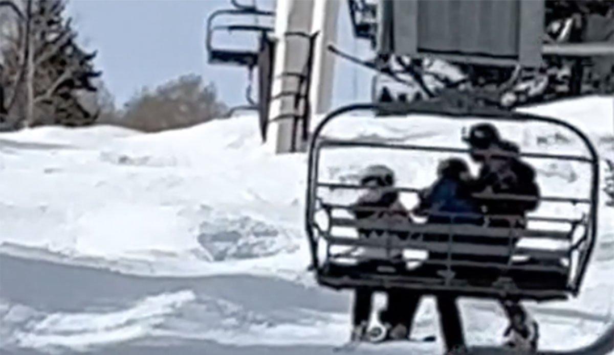 Chairlift fight at Park City Mountain Resort
