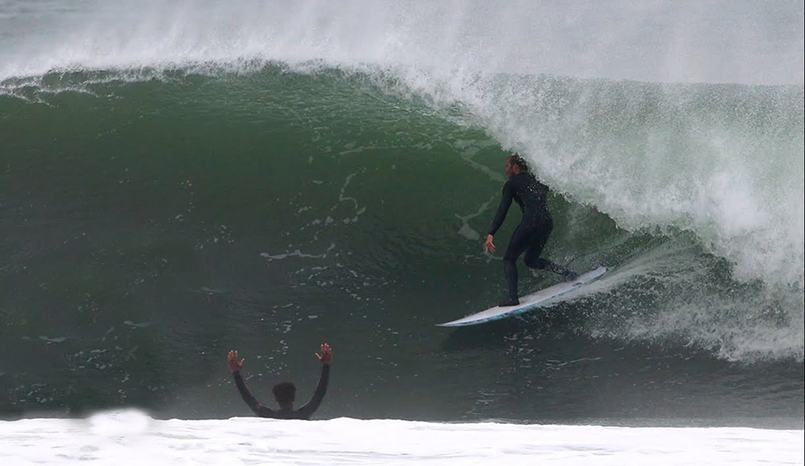 As Storms Batter Northern California, Barrels Continue in LA