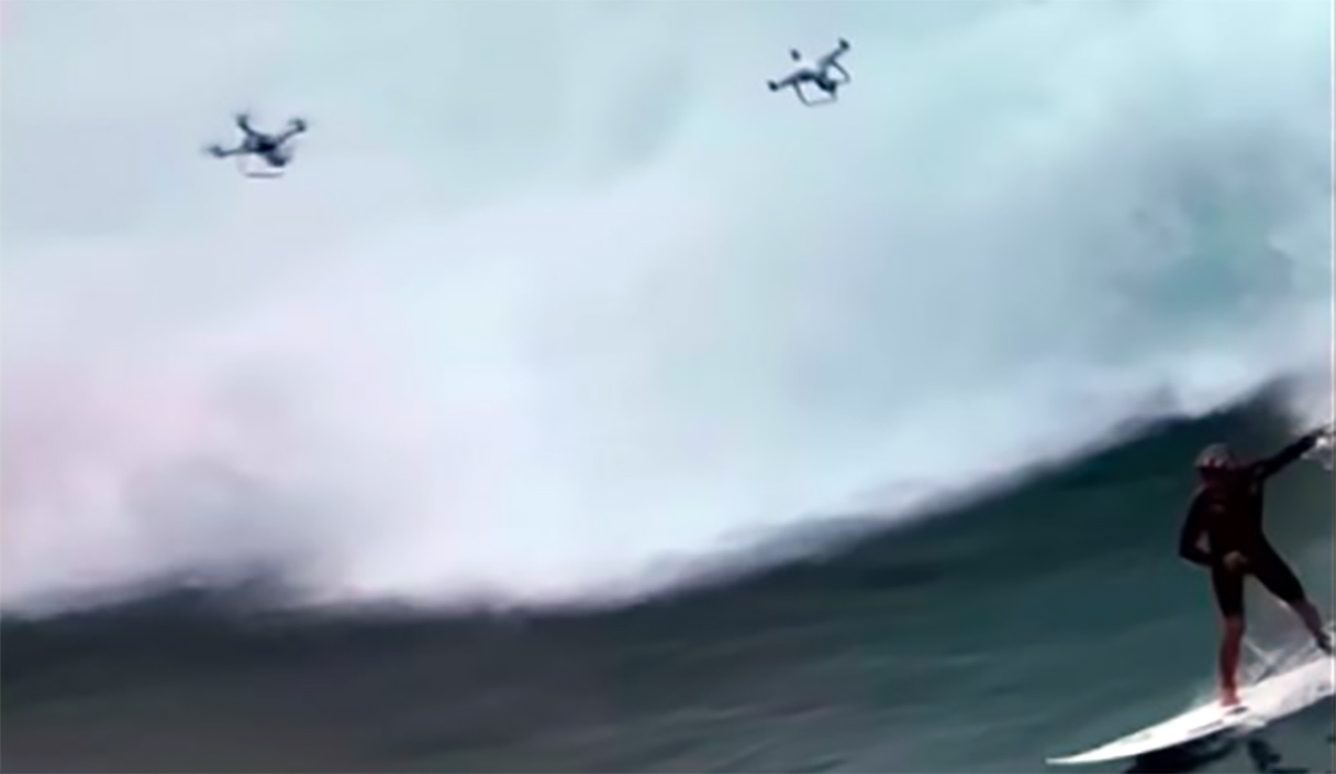 Where Do Drones Fit in the Hierarchy Of Surf Photography?