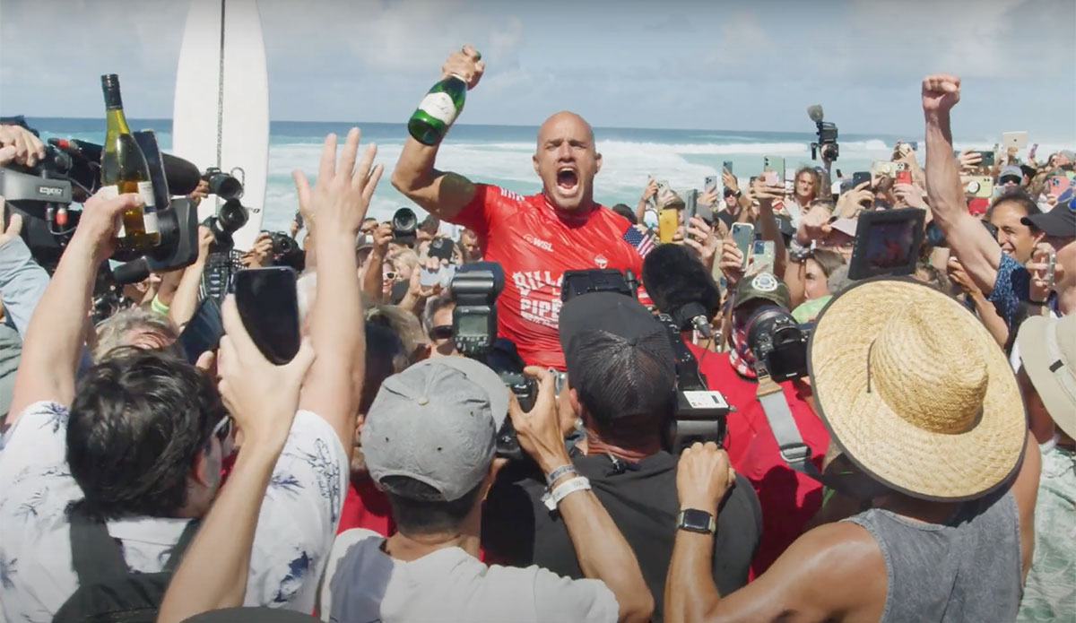 Kelly Slater 2022 Billabong Pro Pipeline
