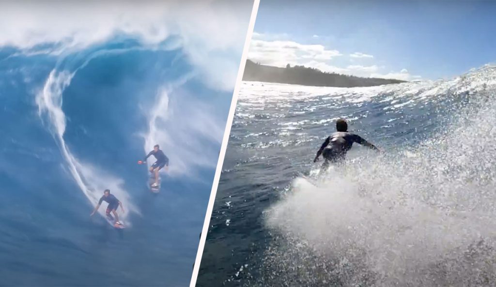 kai lenny on Jaws wave