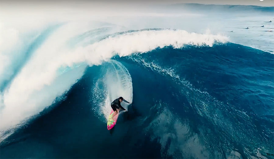 koa rothman surfing Pipeline