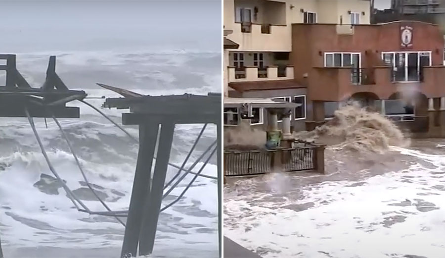 Northern California storm 