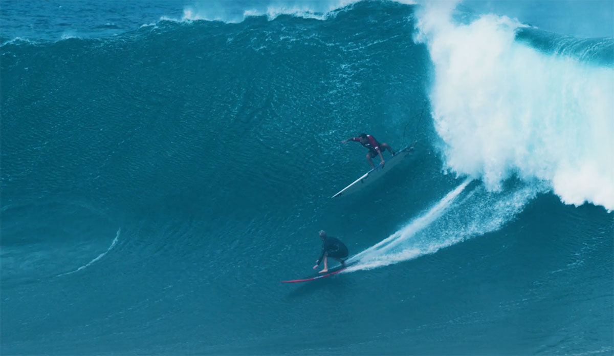 koa rothman surfing Waimea Bay