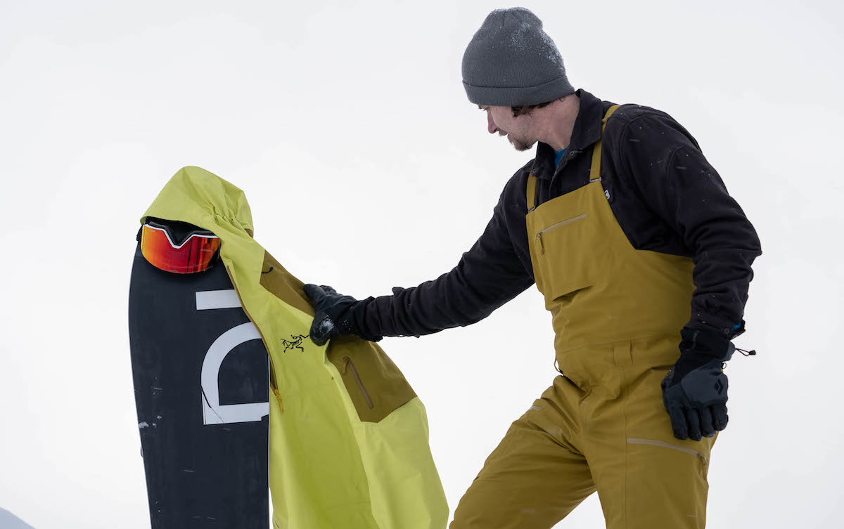 Steve Andrews Arc'teryx Sabre Bib