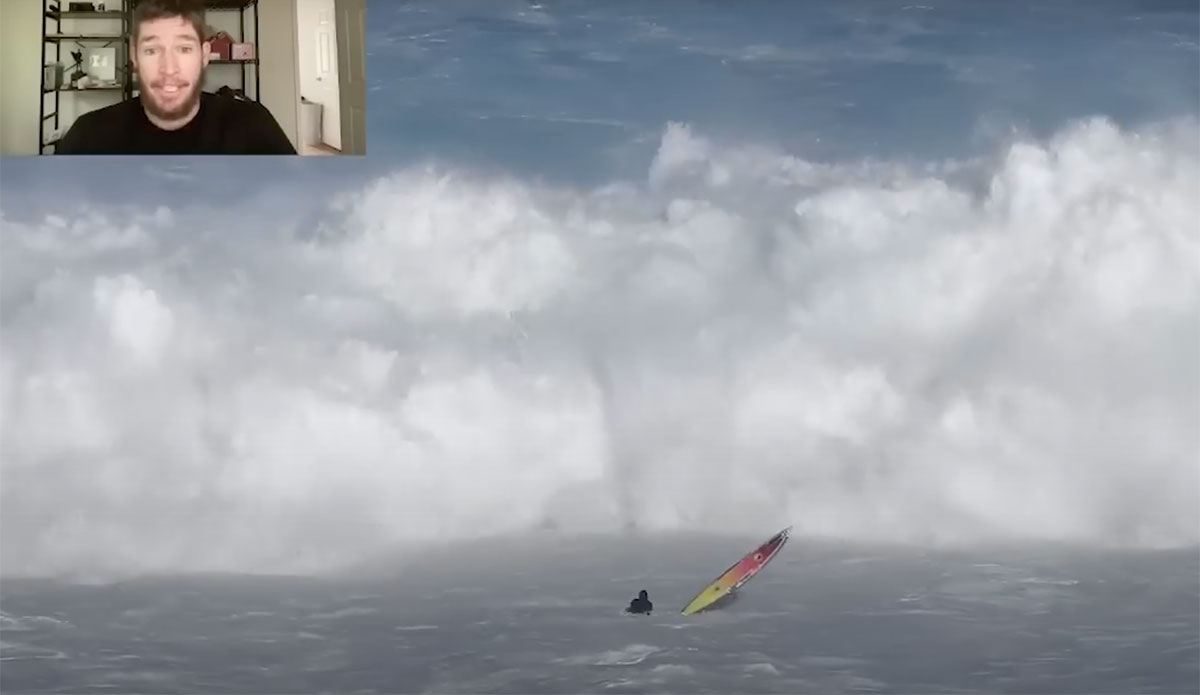 Nathan Florence on Billy Kemper Jaws Rescue