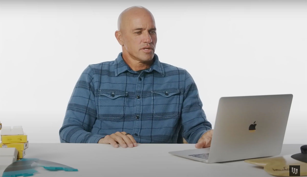 Kelly Slater answers questions on surfing