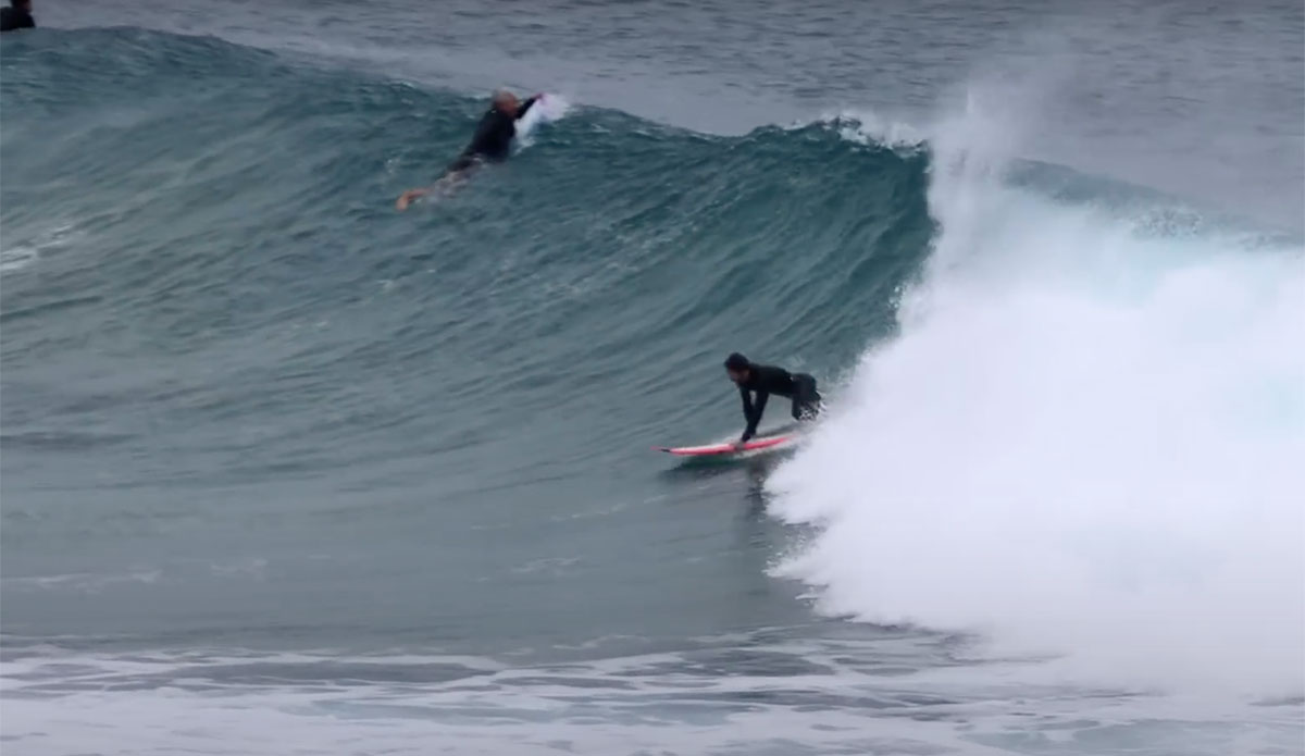 This guy came out of a Kirra barrel