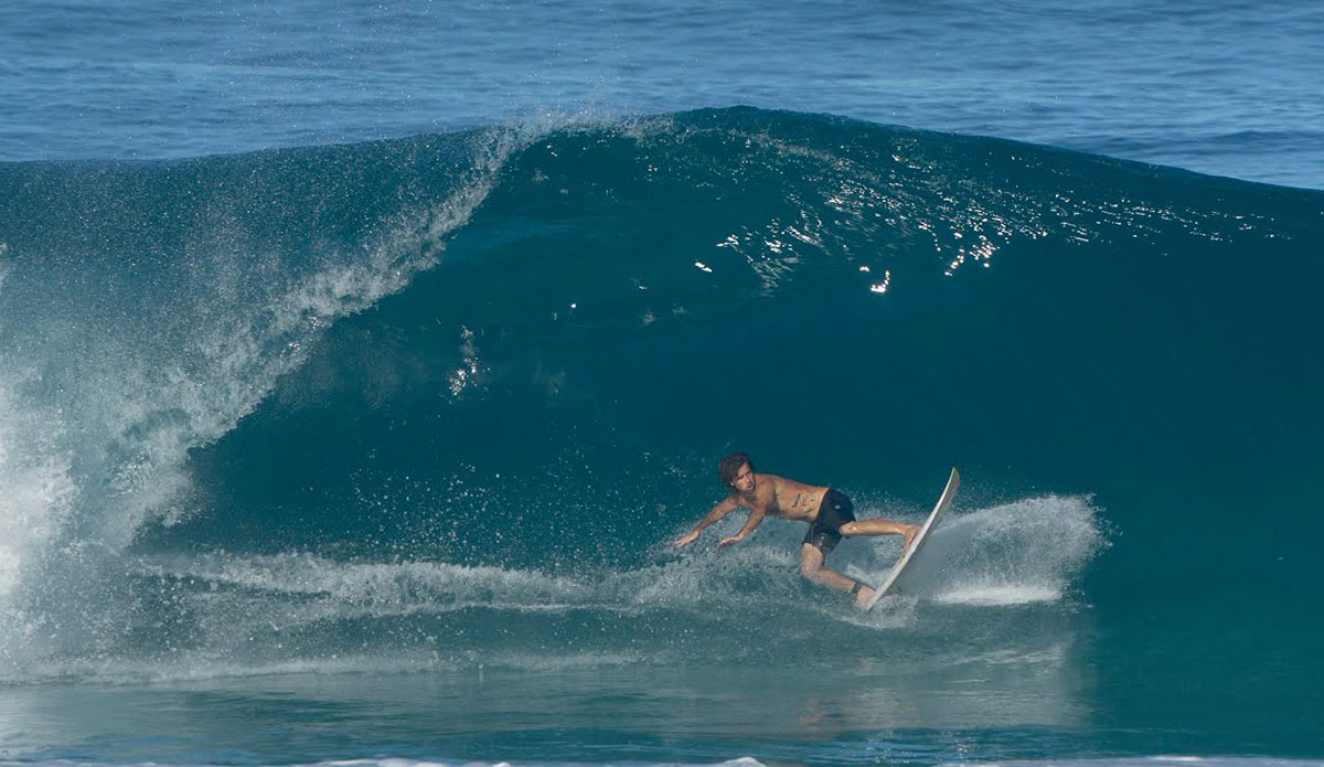 mason ho surfing on North Shore